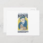 郵便配達員 ポストカード (正面/裏面)