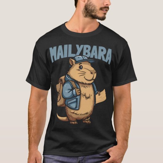 郵便配達員 メイリバラ Tシャツ (正面)