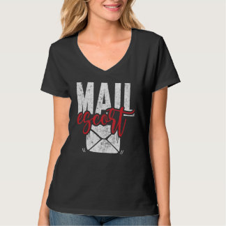 郵便配達員 メールエスコート アメリカ郵便局 郵便配達員 メールキャリア Tシャツ