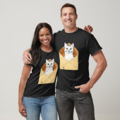 郵便配達員 子猫 郵便局員 猫 Tシャツ (ユニセックス)