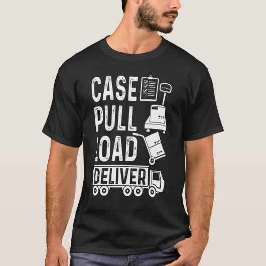 郵便配達員 – 郵便局郵便キャリア Tシャツ (正面)