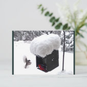 郵便配達員, 郵便屋, UPS, FedEx, サービス料のチップカード 招待状 (スタンド正面)