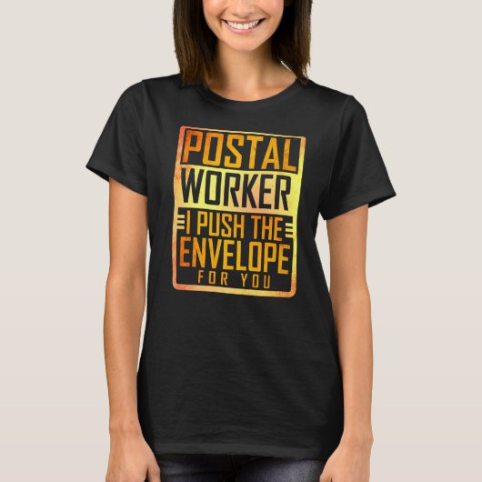郵便配達員 Tシャツ (正面)
