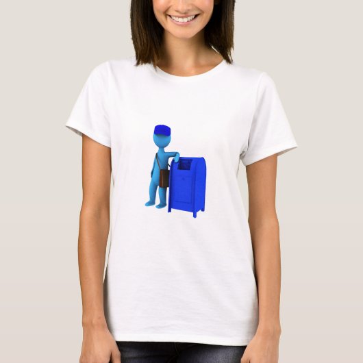 郵便配達員 Tシャツ (正面)