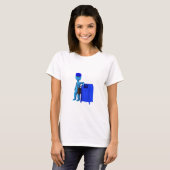 郵便配達員 Tシャツ (正面フル)