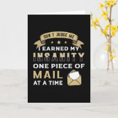 郵便配達日郵便郵便郵便郵便郵便仕事の配達贈り物 カード (黄色い花)