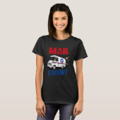 郵便配達郵便局米国郵便局員 Tシャツ (正面フル)