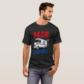 郵便配達郵便局米国郵便局員 Tシャツ (正面フル)
