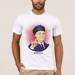 郵便集配人のTシャツ Tシャツ
