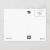 郵便 – ジャズ・ディブジャンテ ポストカード (裏面)