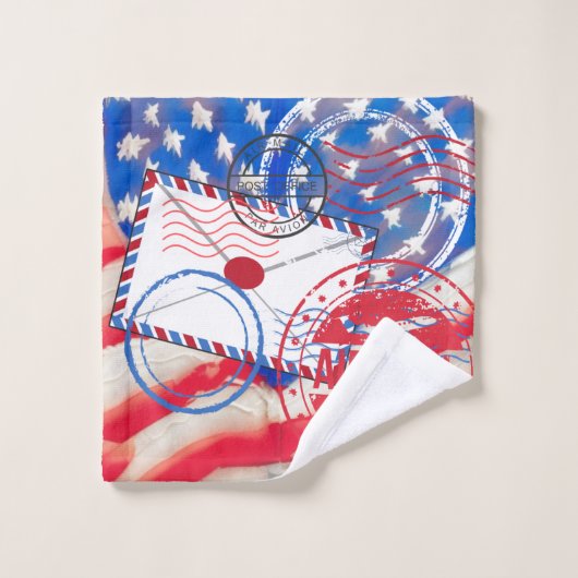 郵便 バスタオルセット (ウォッシュタオル)