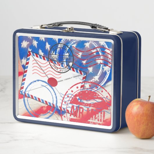 郵便 メタルランチボックス (インサイチュ)