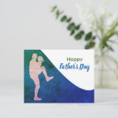 郵便 – Happy Father's Day ポストカード (スタンド正面)