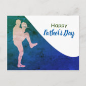 郵便 – Happy Father's Day ポストカード (正面)