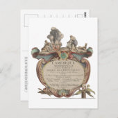 郵便： L'Amerique Meridionale, 1689 ポストカード (正面/裏面)