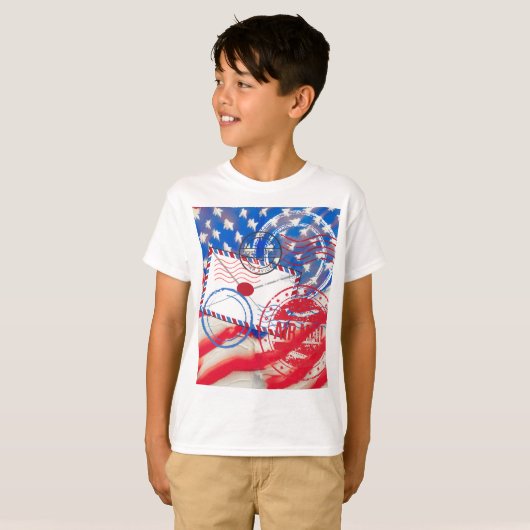 郵便 Tシャツ (正面フル)