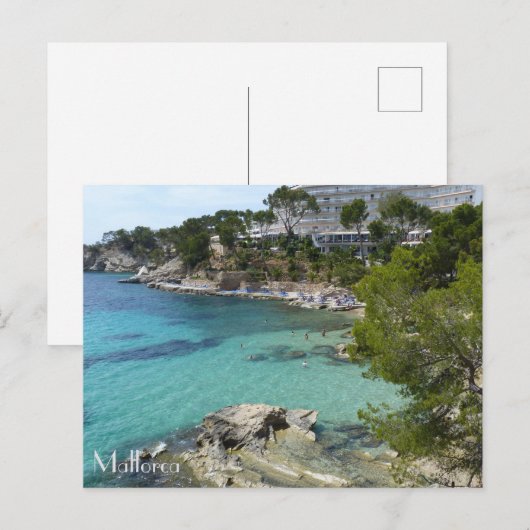 郵便Cala Fornells en Mallorca ポストカード (正面/裏面)