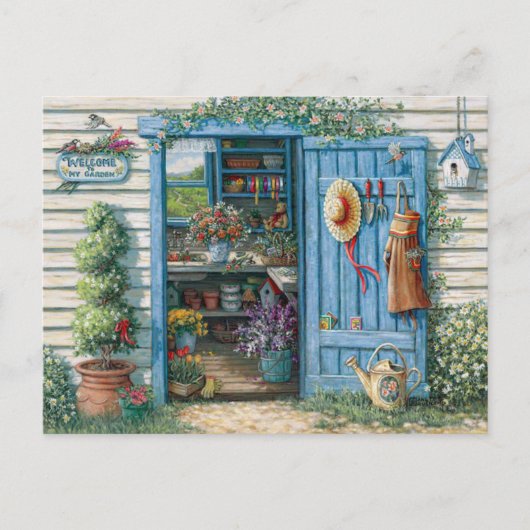 郵便de macetas d y flores ポストカード (正面)