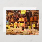 郵便de venta de embutido en mercado de Mallorca ポストカード (正面/裏面)