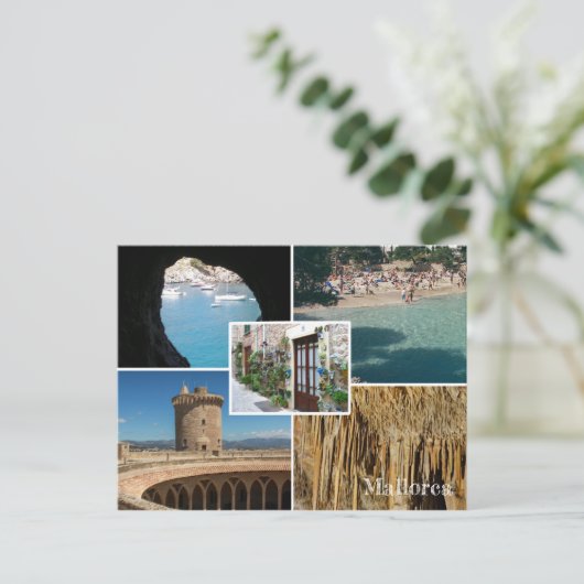 郵便fotontaje de Mallorca - Majorca ポストカード (スタンド正面)
