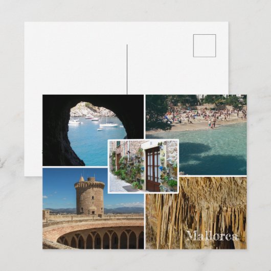郵便fotontaje de Mallorca - Majorca ポストカード (正面/裏面)