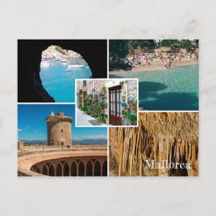 郵便fotontaje de Mallorca - Majorca ポストカード