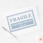 郵送および包装気に付き脆性ハンドル 長方形シール (封筒)