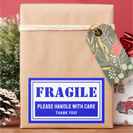 郵送および包装気に付き脆性ハンドル 長方形シール