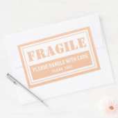 郵送および包装気に付き脆性ハンドル 長方形シール (封筒)