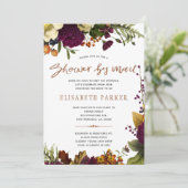 郵送でバラ色の花のシャワーをお届け 招待状 (スタンド正面)