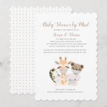 郵送でベビーシャワーの招待状