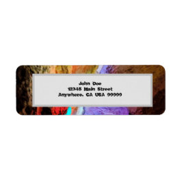 郵送カラフル票 ラベル