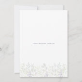 郷土の夢見るような、オリーブとローズマリーの香り漂う場所 セーブザデート (裏面)