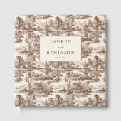 郷愁のセピア ヴィンテージ ランドスケープ ゲストブック (正面)