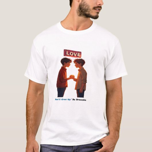 郷愁の愛を育てない Tシャツ (正面)