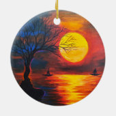 郷愁 セラミックオーナメント (裏面)