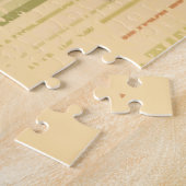 郷愁。フォトエフェグランジクトテンプレートヴィンテージ ジグソーパズル (側面)