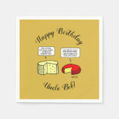 郷(ごう)田(だ)さんとジャック(たっ)チーズ(ちーじ)のテイスト誕生パーティー スタンダードカクテルナプキン (正面)