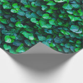 都会のジャングル風の屋内園芸 ラッピングペーパー (角)