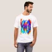 都会のトレンドファッション Tシャツ (正面フル)