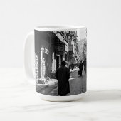 都会のハードボイルドな雰囲気 コーヒーマグカップ (正面左)