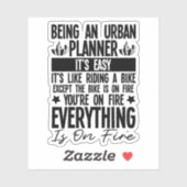 都会のプランナーは簡単 シール (シート)