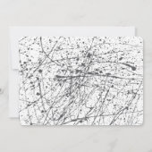 都会のモダンメリークリスマス シーズンカード (裏面)