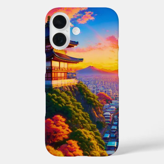 都会の上の静けさ Case-Mate iPhoneケース (裏面)