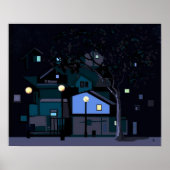 都会の夜 ポスター (正面)