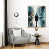 都会の孤独 ポスター