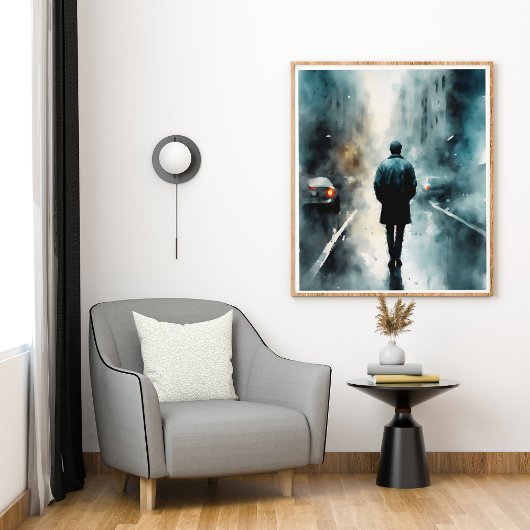 都会の孤独 ポスター