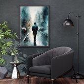 都会の孤独 ポスター