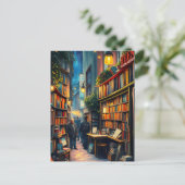 都会の居心地の良い角にある小さな本屋 ポストカード (スタンド正面)