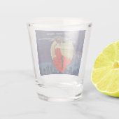 都会の空に浮かぶ魔女 ショットグラス (裏面)